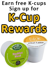 K-Cup Rewards Signup Form