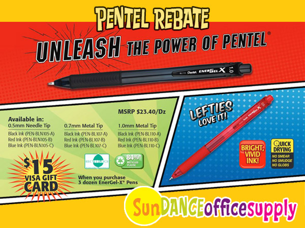 PentelREbate