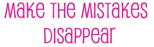 Mistakes