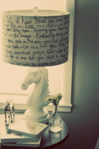 sharpie lampshade
