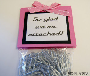 office paper clip love