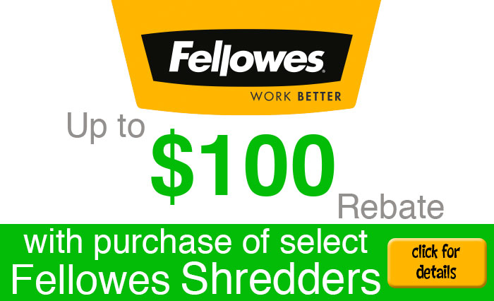 fellowes rebate